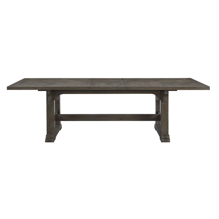 Sarasota Driftwood Brown Extendable Dining Table