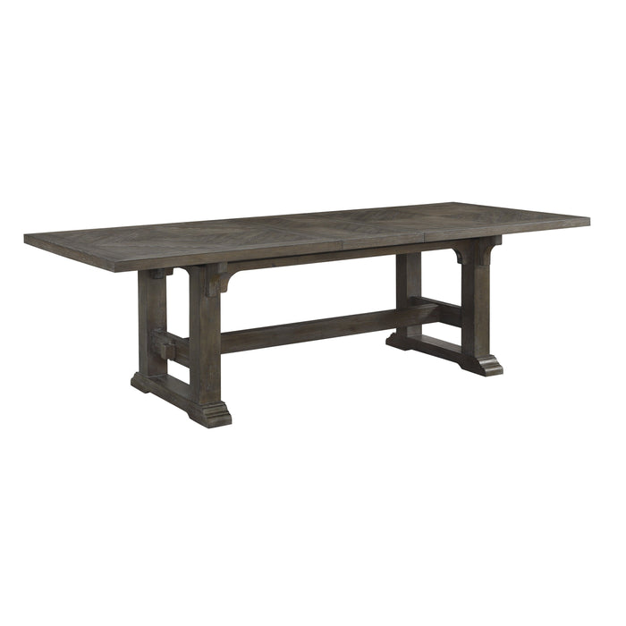 Sarasota Driftwood Brown Extendable Dining Table