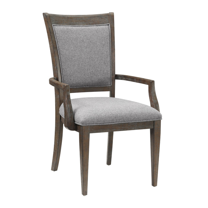 Sarasota Driftwood Brown Arm Chair, Set of 2