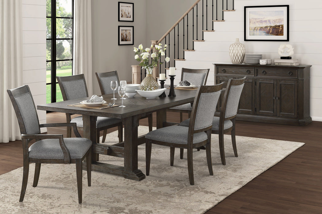 Sarasota Driftwood Brown Extendable Dining Table