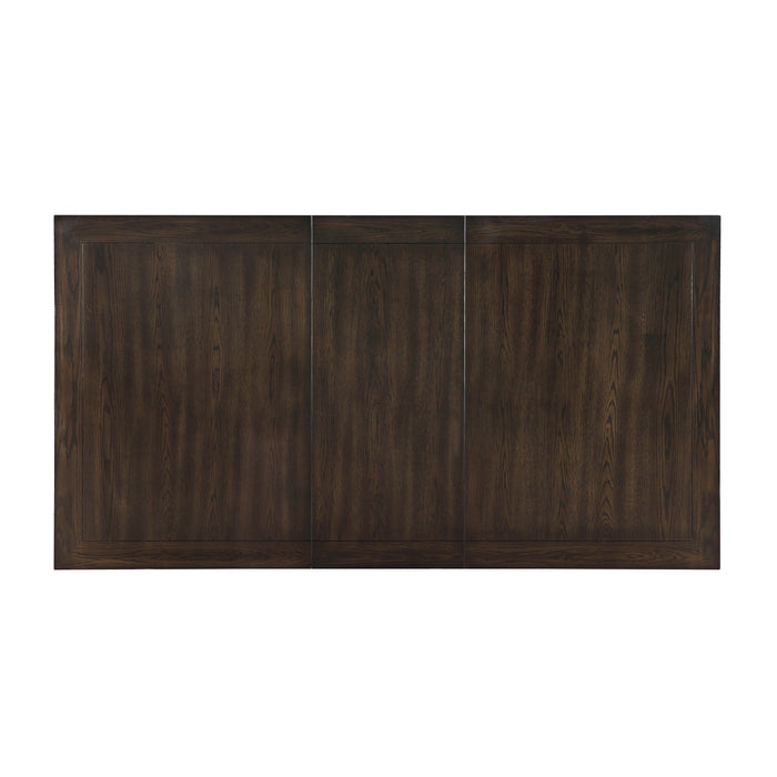 Makah Dark Brown Extendable Dining Table