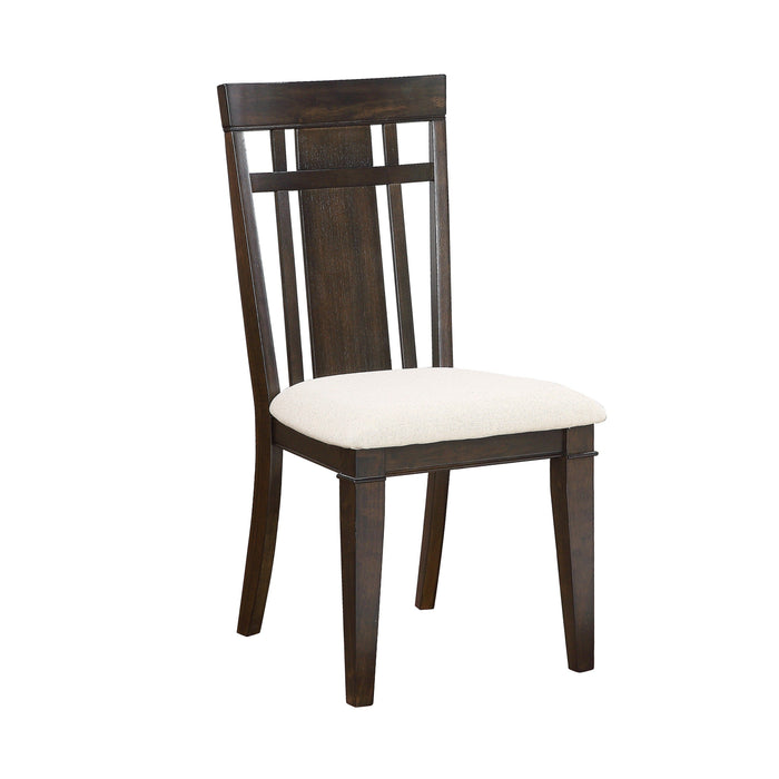 Makah Dark Brown Side Chair, Set of 2