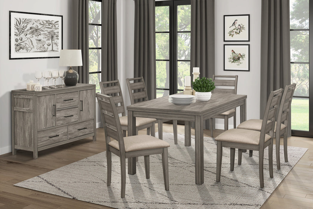 Bainbridge Gray Dining Set