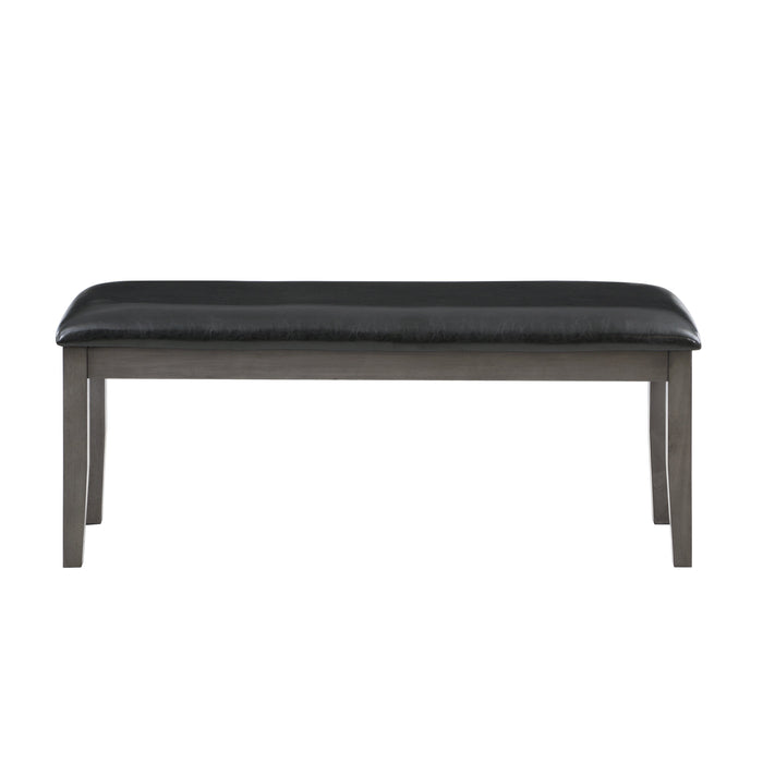 Nashua Gray Dining Bench