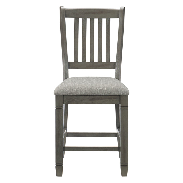 Granby Antique Gray Counter Chair, Set of 2