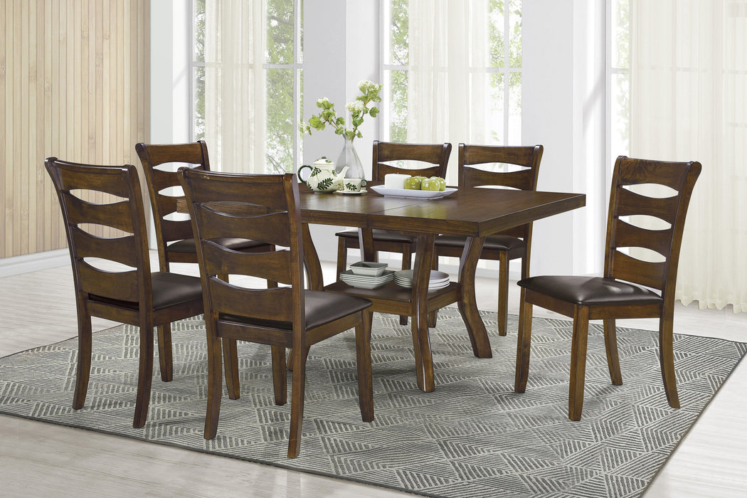 Darla Brown Extendable Dining Table