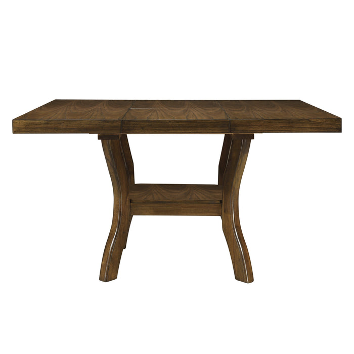 Darla Brown Extendable Dining Table