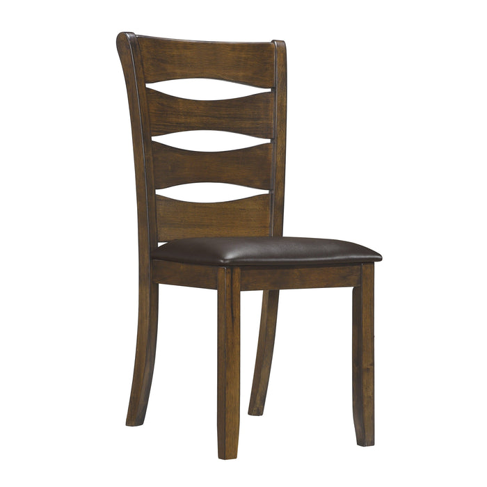 Darla Brown Side Chair, Set of 2