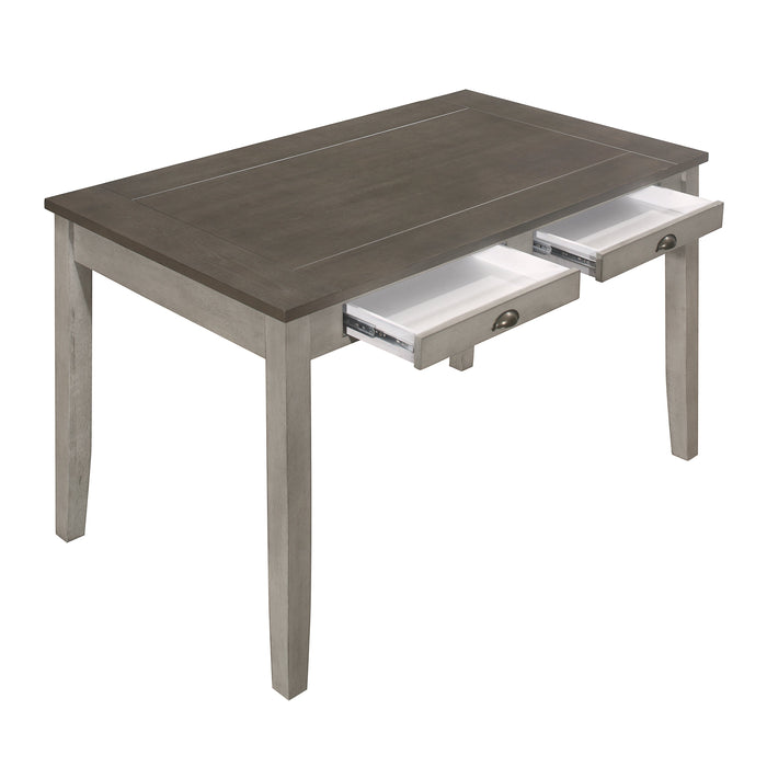 Brightleaf Brown/Light Gray Counter Height Table