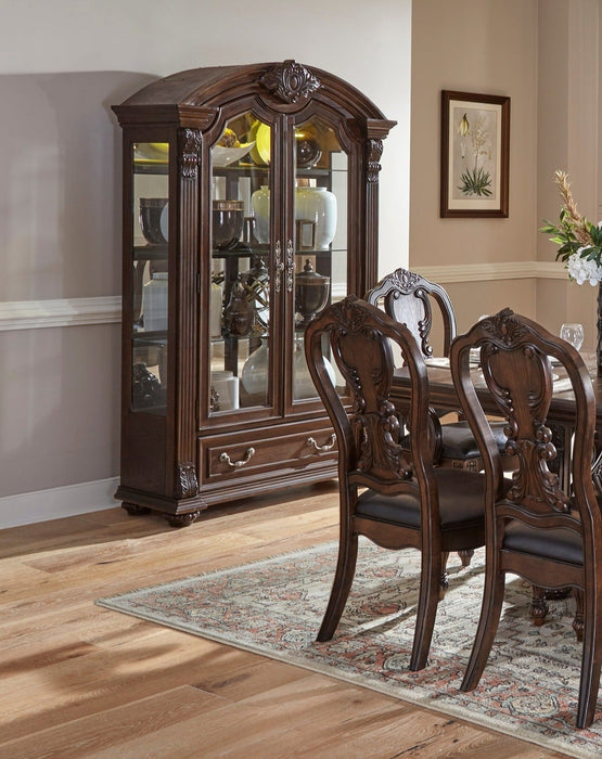 Bergen Dark Oak Curio