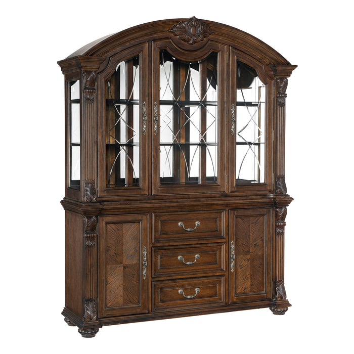 Bergen Dark Oak Buffet & Hutch