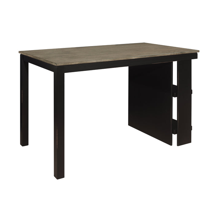 Stratus Gray/Black Counter Height Table