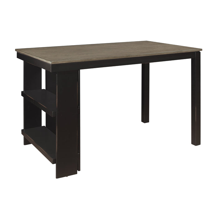 Stratus Gray/Black Counter Height Table