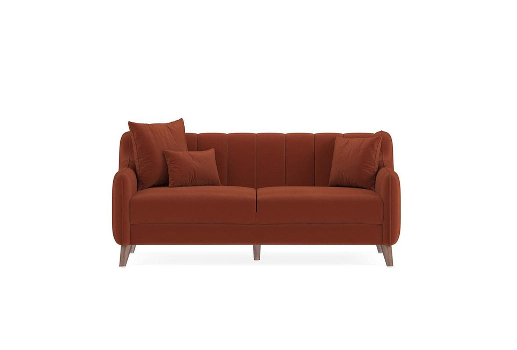 Orange Colt Feather Fabia 2-Seater Sofa