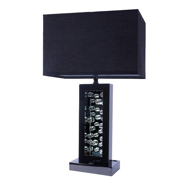 Monica Black Table Lamp