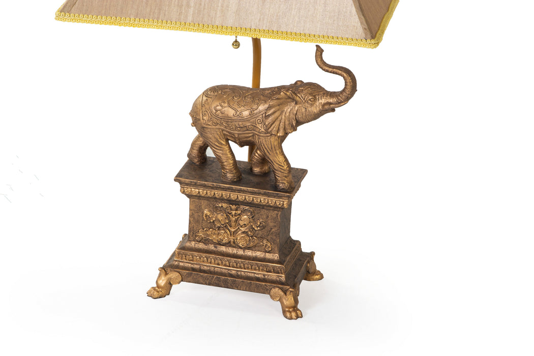 Elephant 29" Table Lamp, Set of 2