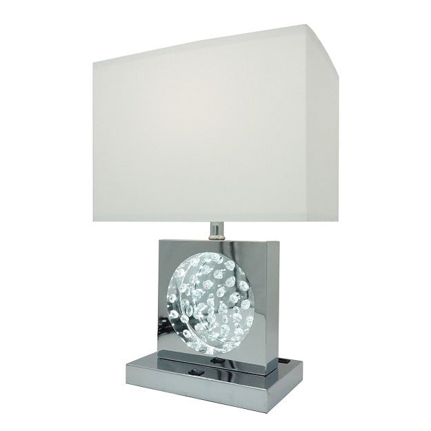 Monica White Table Lamp