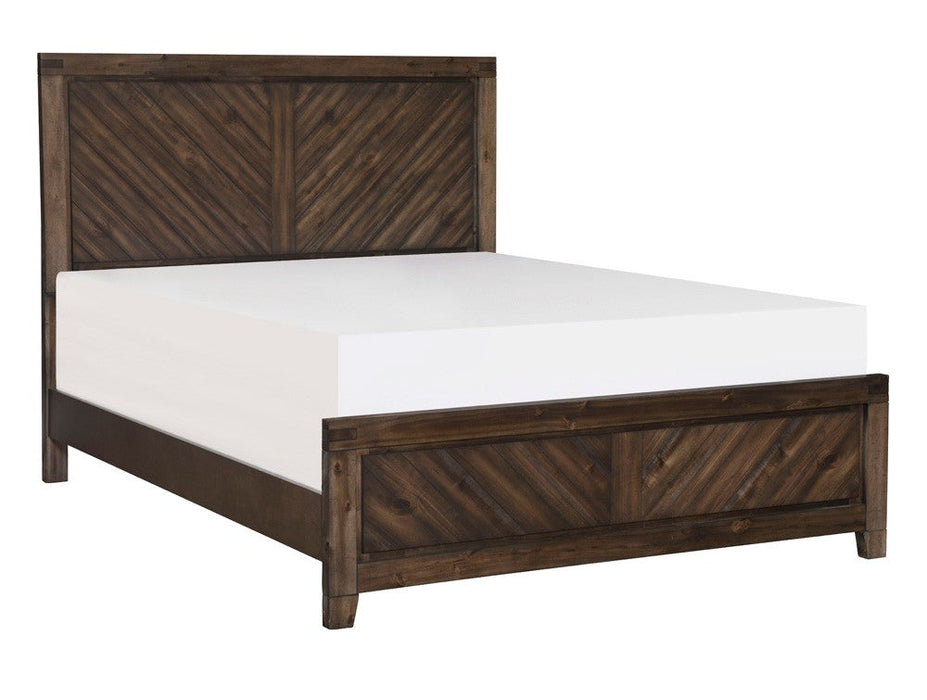 Parnell Rustic King Panel Bed