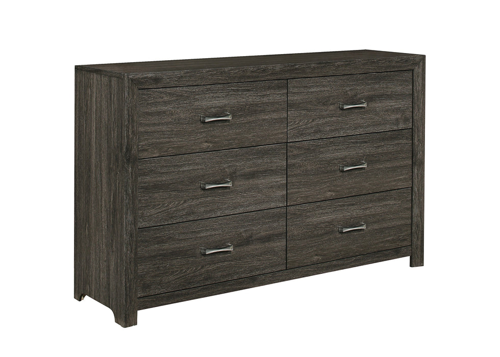 Edina Dark Gray Dresser