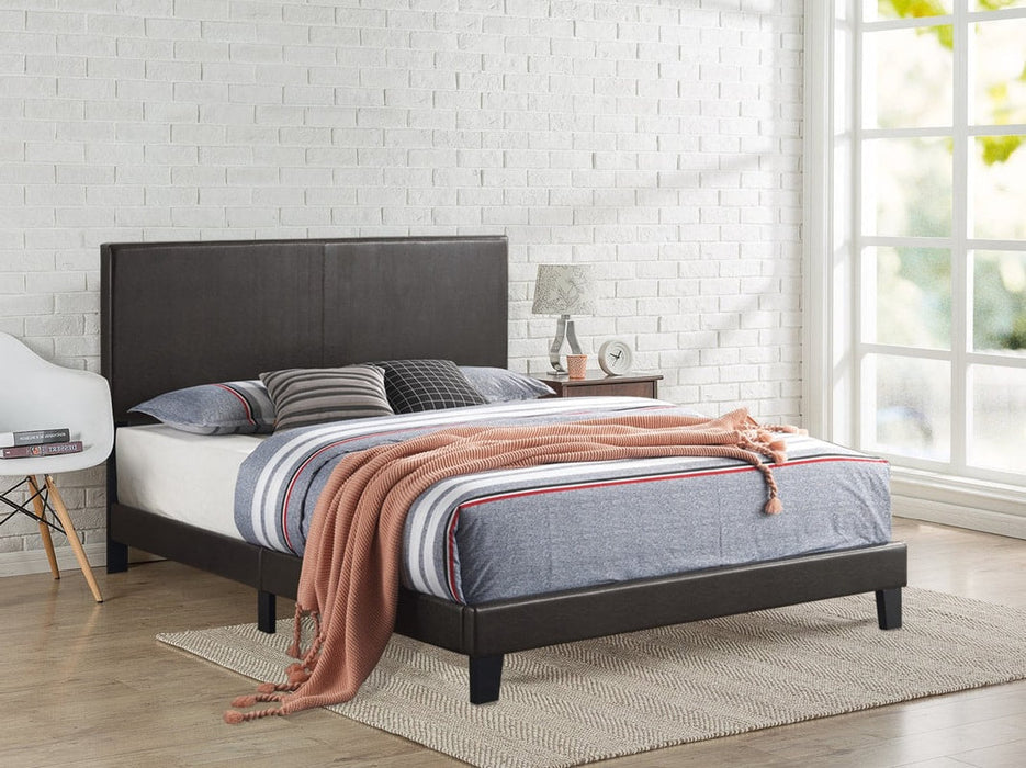 Athens Brown King Platform Bed