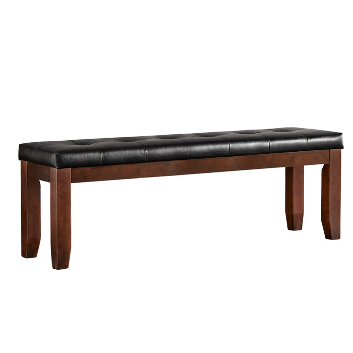 Ameillia Dark Oak 60" Dining Bench