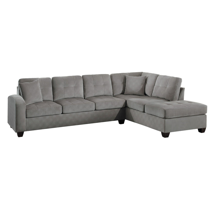 Emilio Taupe Reversible Sectional