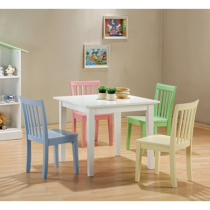 Rory 5-Piece Dining Set Multi Color