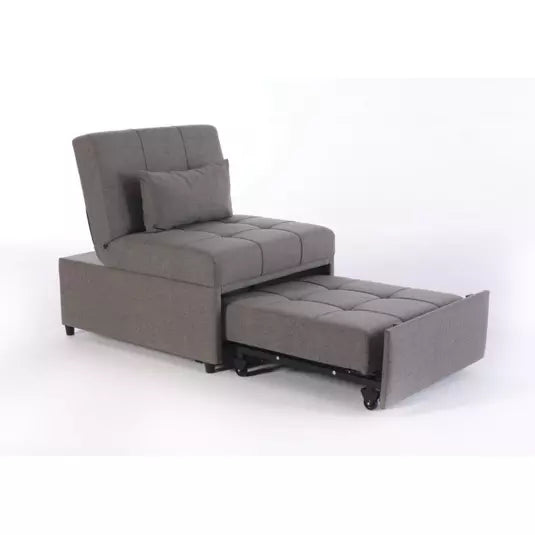 Corvet Grey Mello Pull Out Chair In A Box