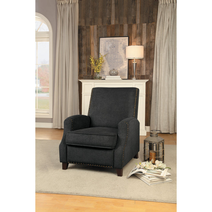 Walden Gray Push Back Reclining Chair