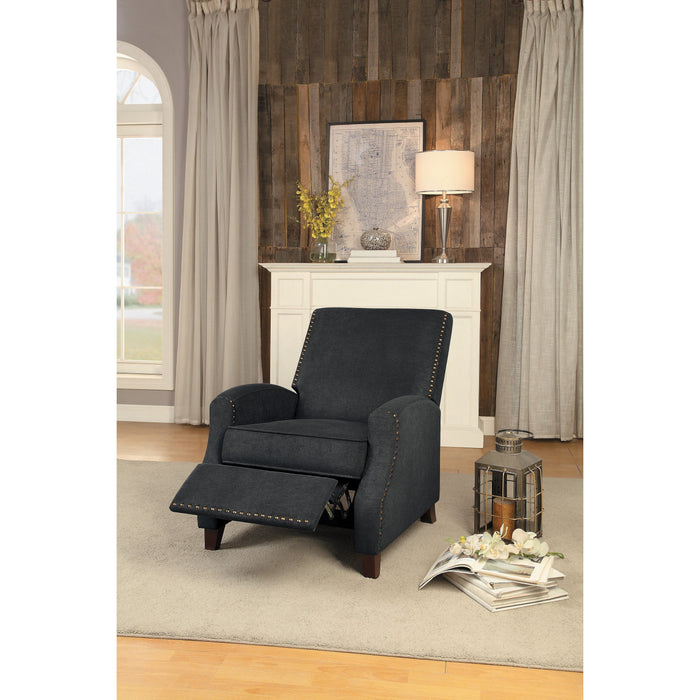 Walden Gray Push Back Reclining Chair