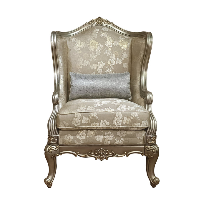 Florentina Taupe Accent Chair