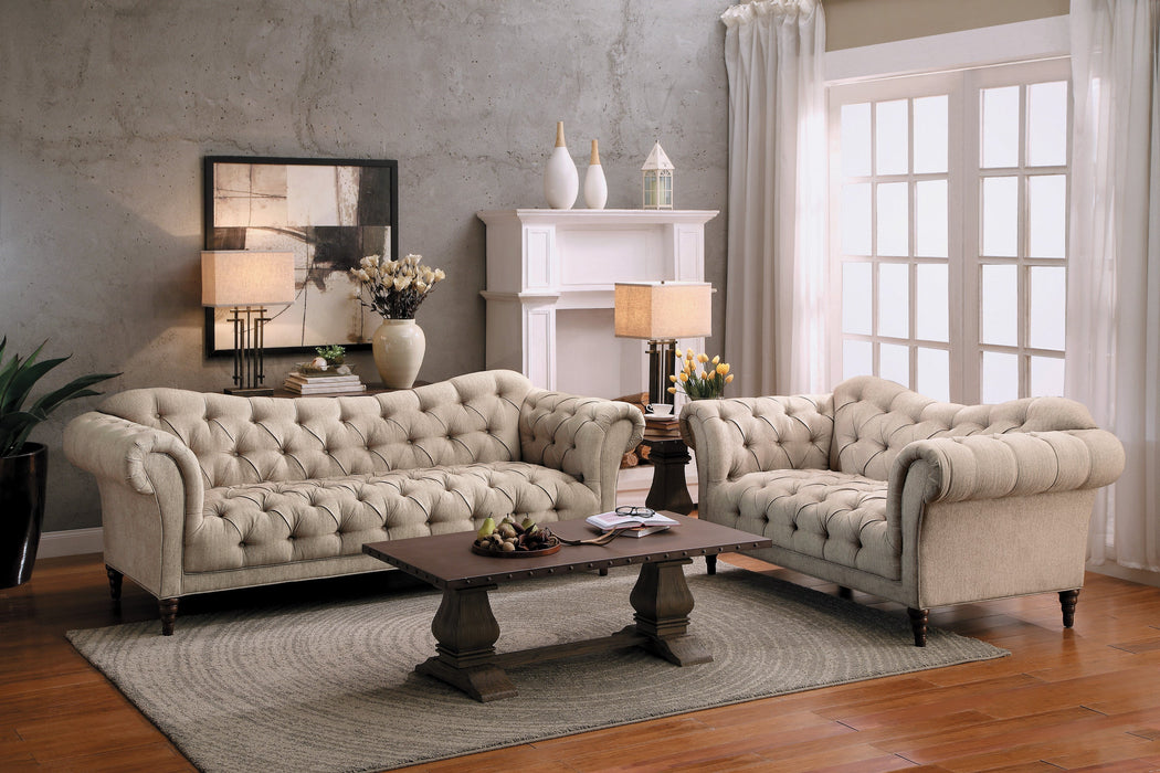 St. Claire Beige Sofa