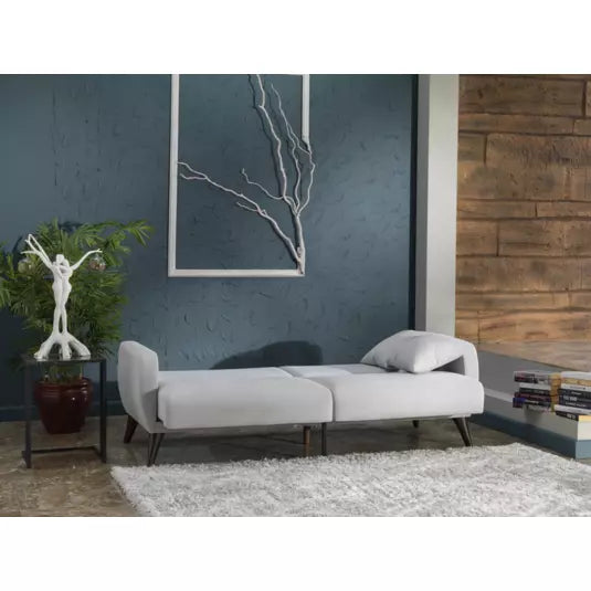 Zigana Light Gray Sofa In A Box-Flexy
