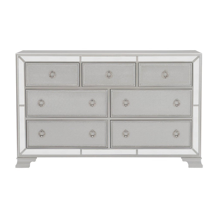 Avondale Silver Mirrored Dresser