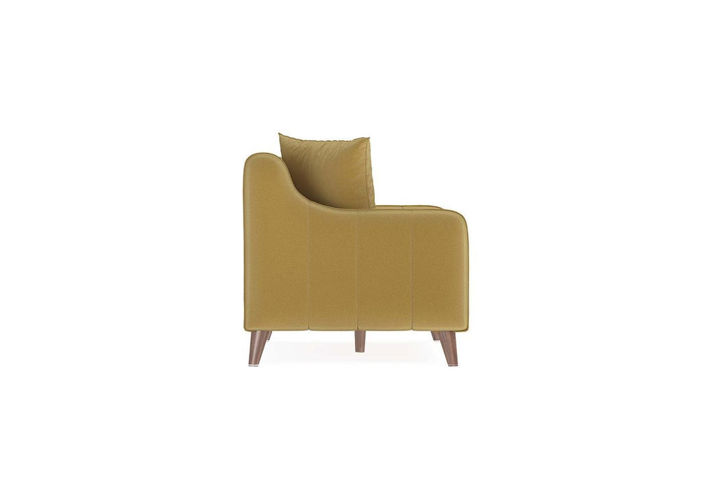 Mustard Colt Feather Fabia 2-Seater Sofa