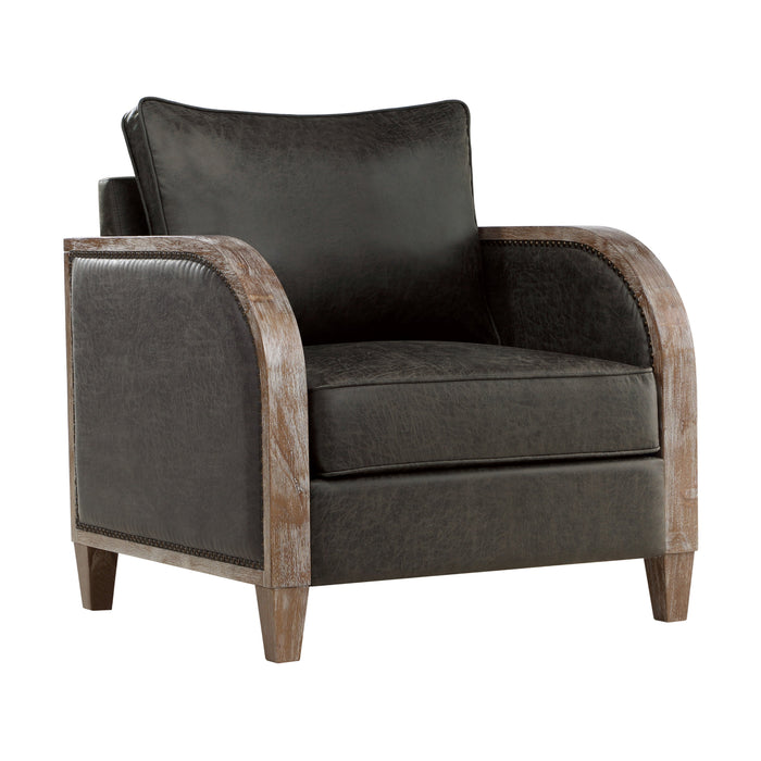 Foster Dark Gray Accent Chair