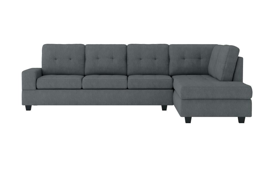 Maston Dark Gray Reversible Sectional