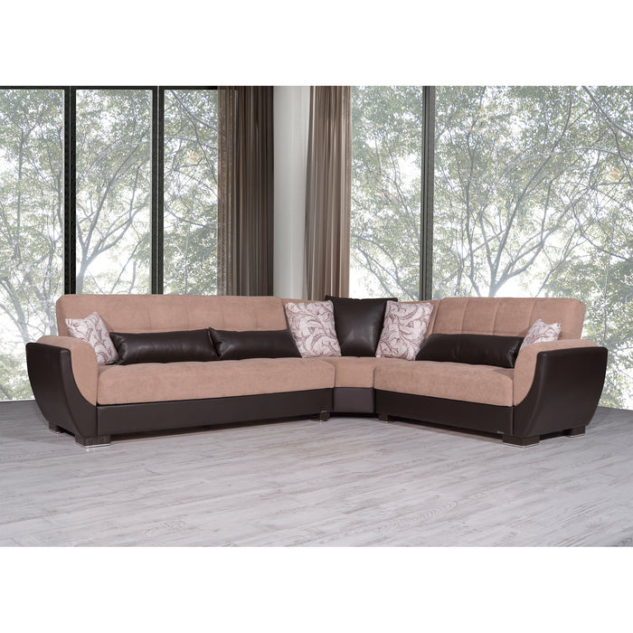 Air Brown Sectional