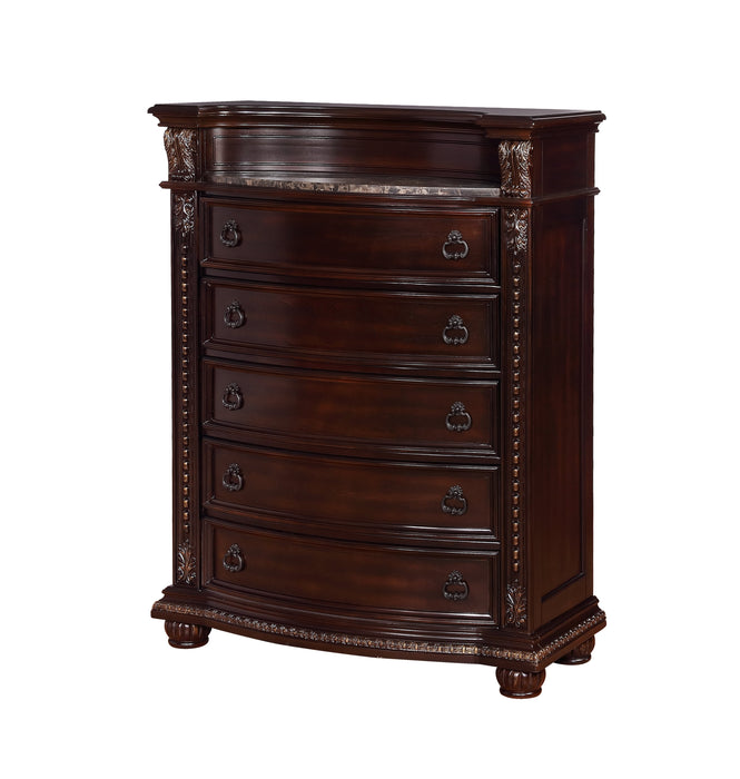 Stanley Cherry Brown Chest