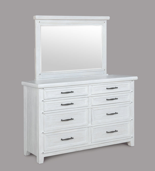 Maybelle White Bedroom Mirror (Mirror Only)