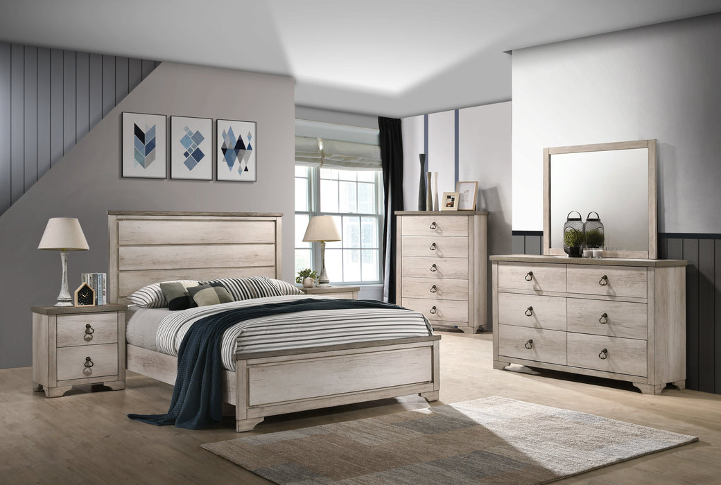 Patterson Driftwood King Panel Bed