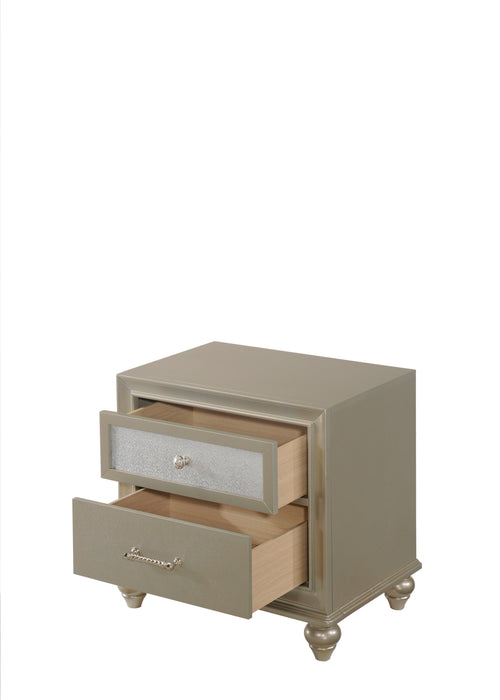 Lila Champagne Nightstand