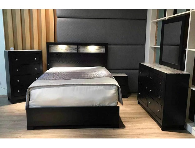 Cadence Black Nightstand