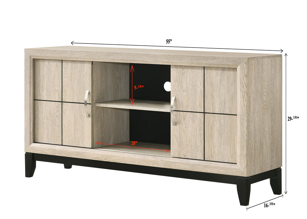 Akerson Sand 55" TV Stand