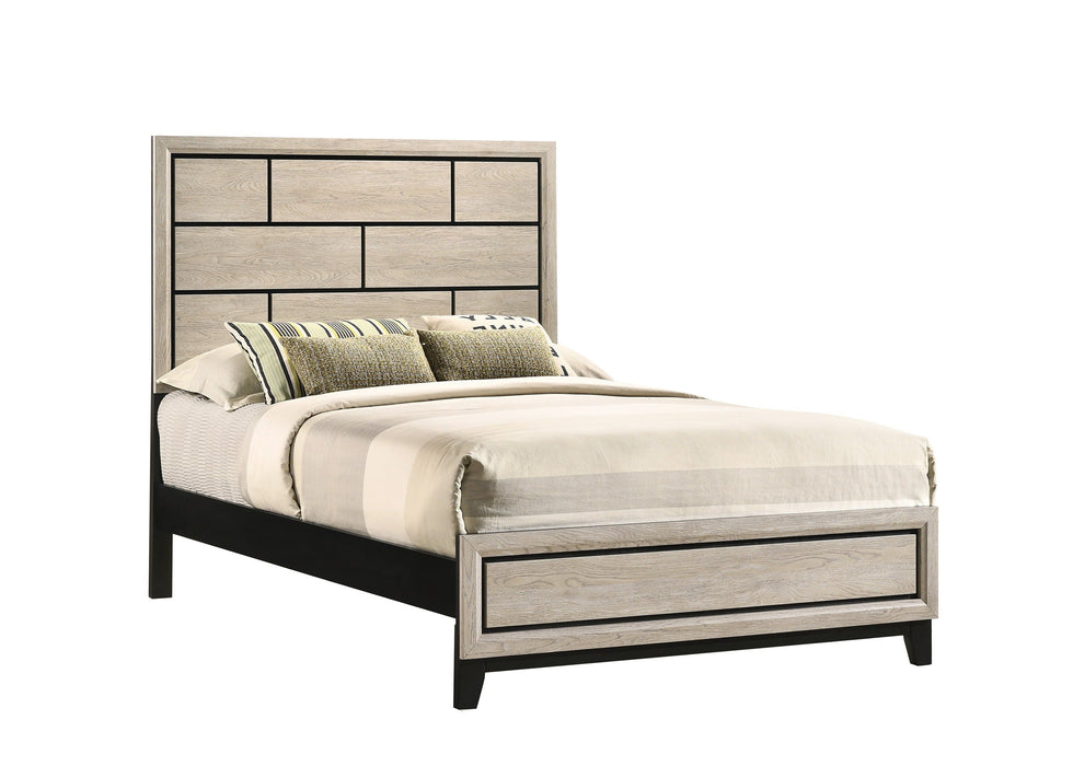 Akerson Driftwood Full Panel Bed