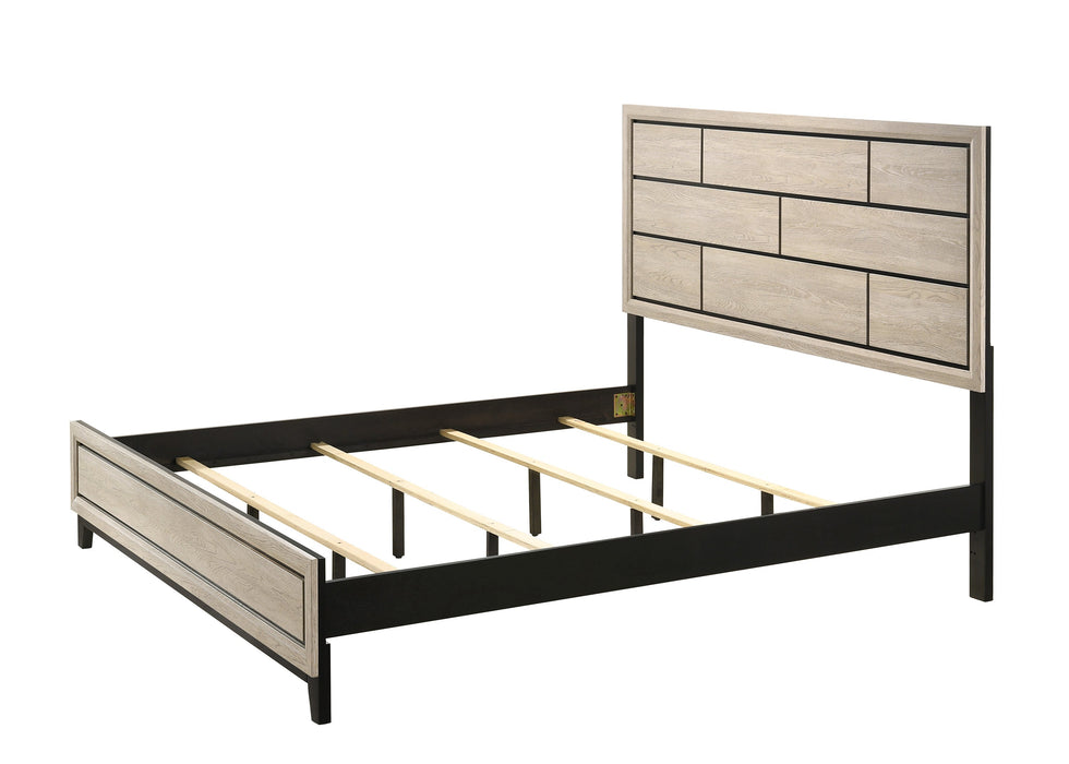 Akerson Driftwood King Panel Bed