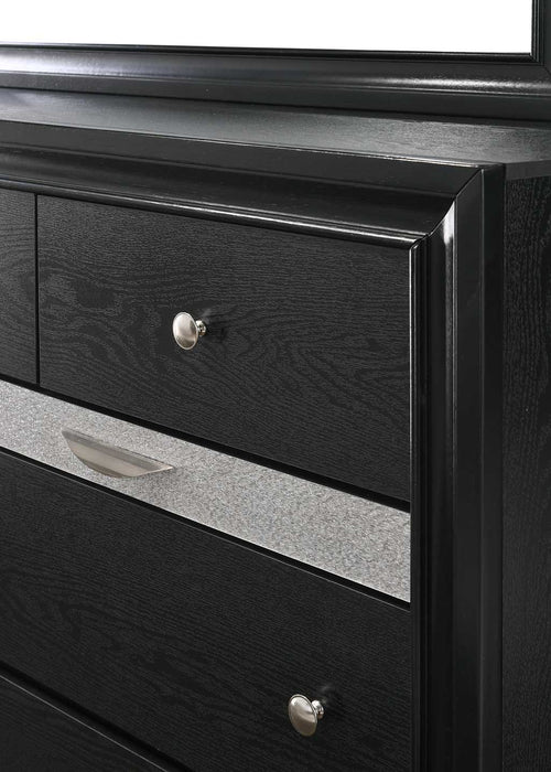 Regata Black/Silver Dresser