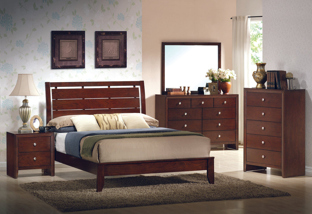 Evan Cherry Panel Youth Bedroom Set