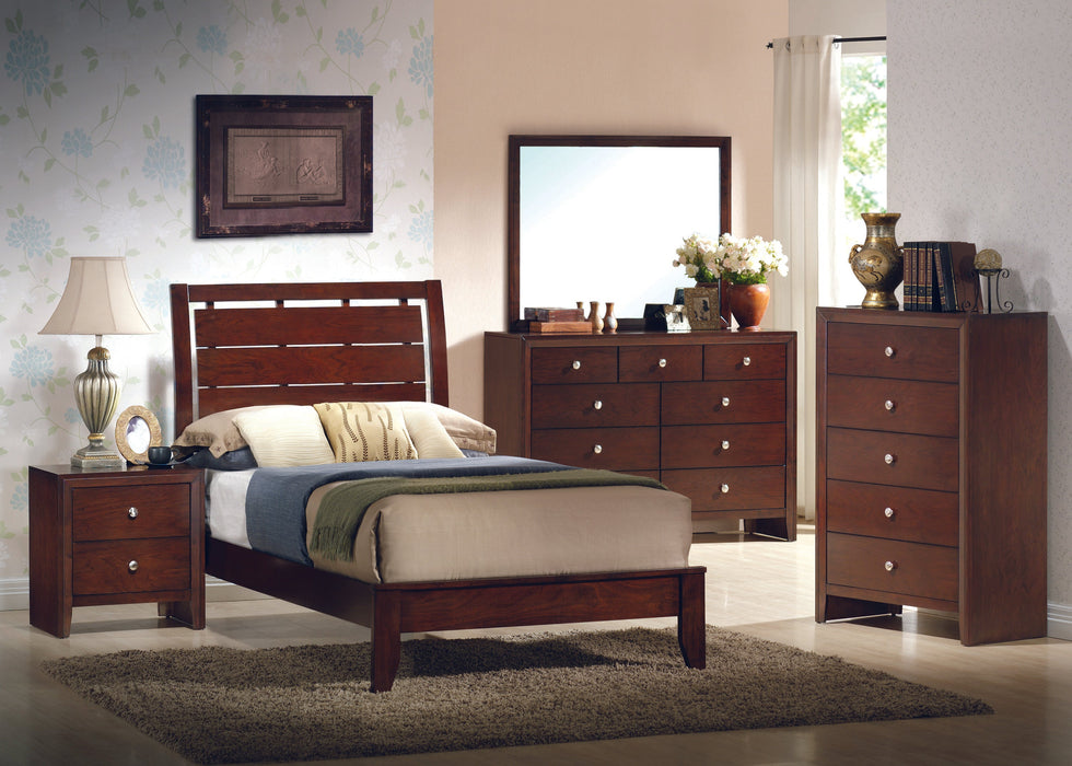 Evan Cherry Panel Youth Bedroom Set