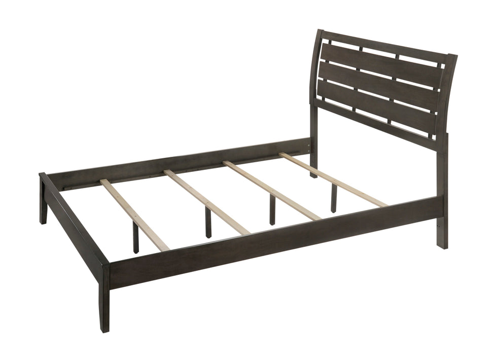 Evan Gray Panel Bedroom Set